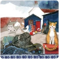 Alex Clark Coaster - Harbour Cat