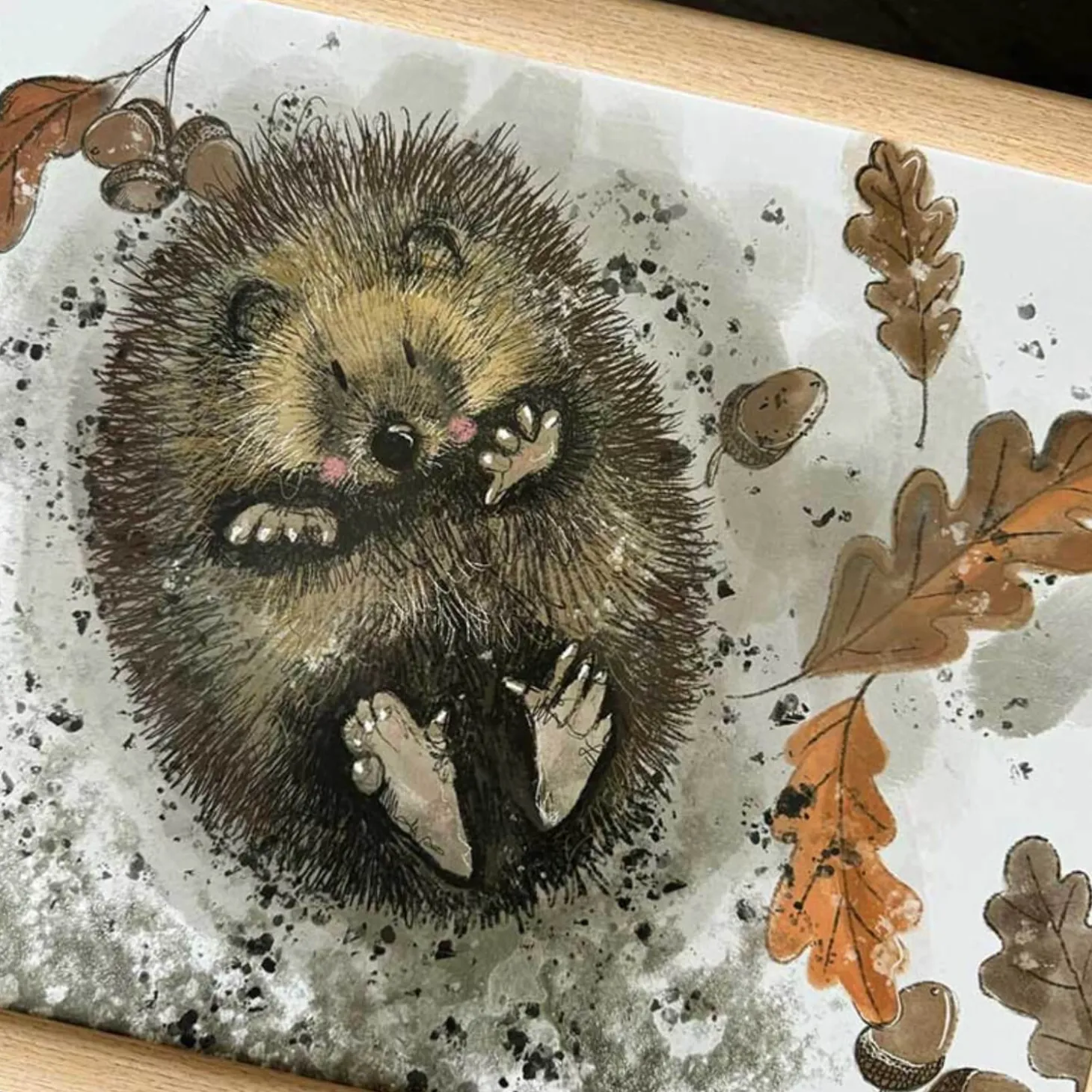 Alex Clark Lap Tray - Hedgehog
