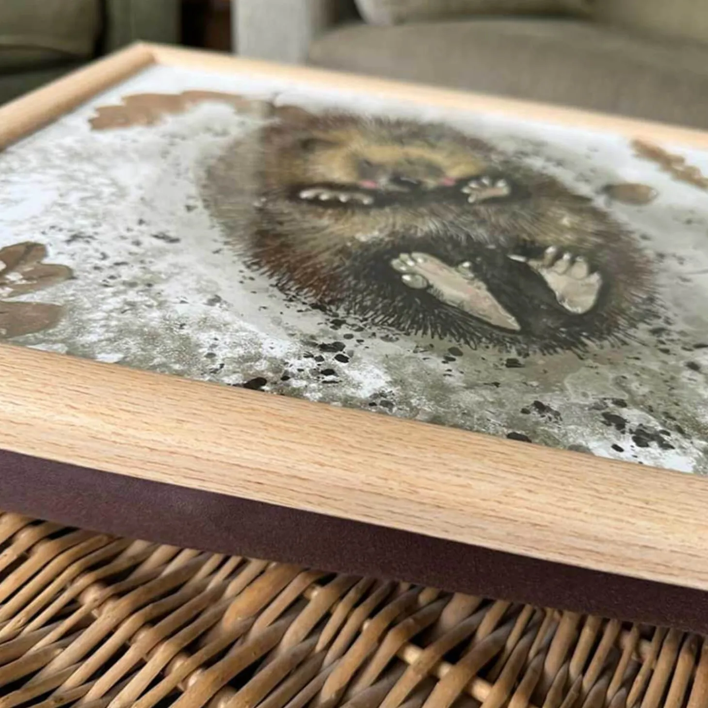 Alex Clark Lap Tray - Hedgehog