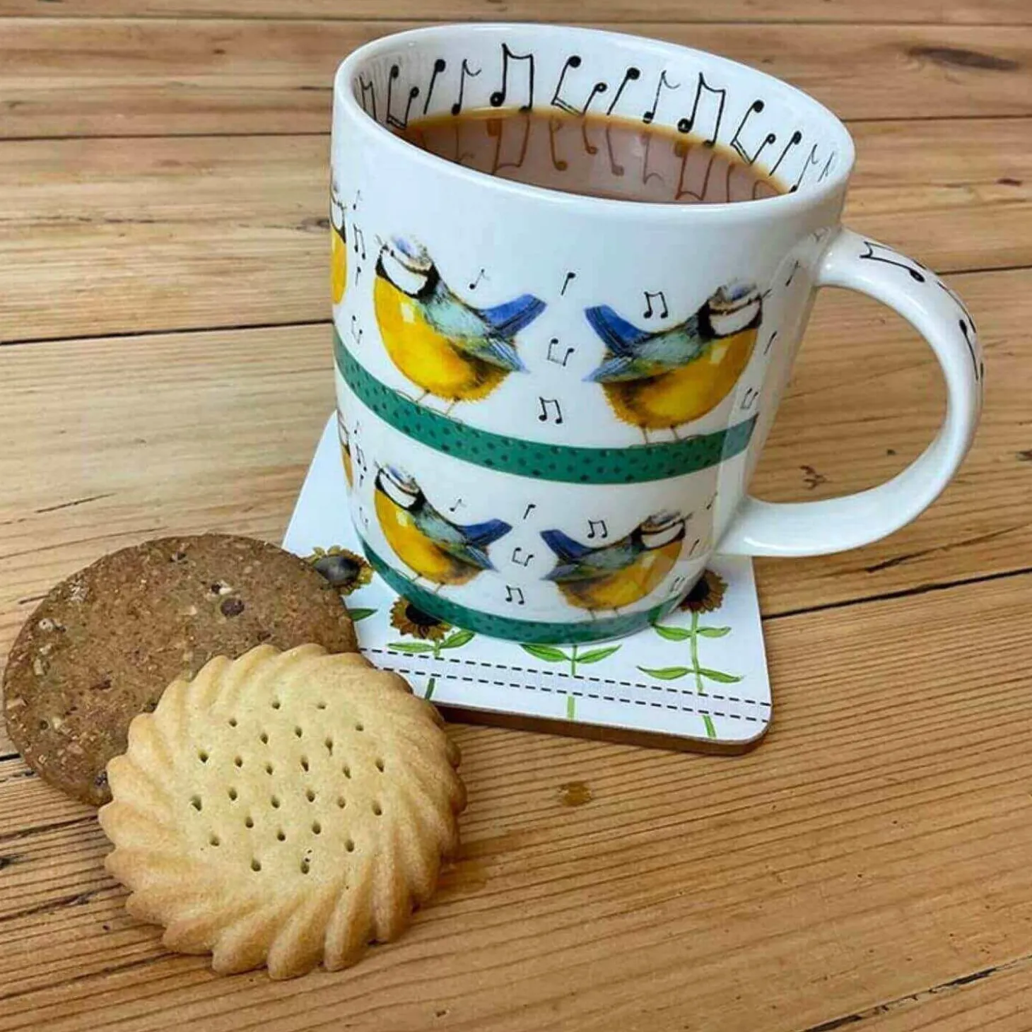 Alex Clark Mug - Blue Tits