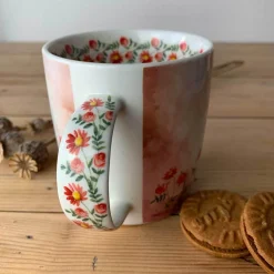 Alex Clark Mug - Goldie & Flowers