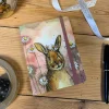 Alex Clark Small Chunky Notebook - Rabbit & Daisies