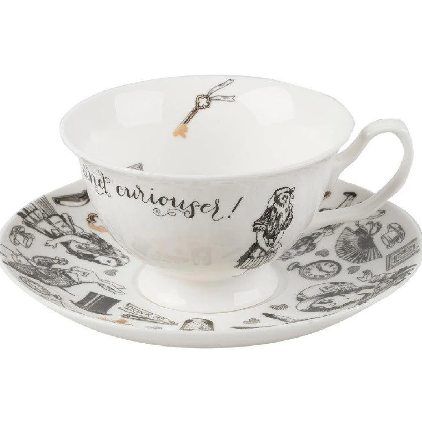 Alice in Wonderland Cup & Saucer Set