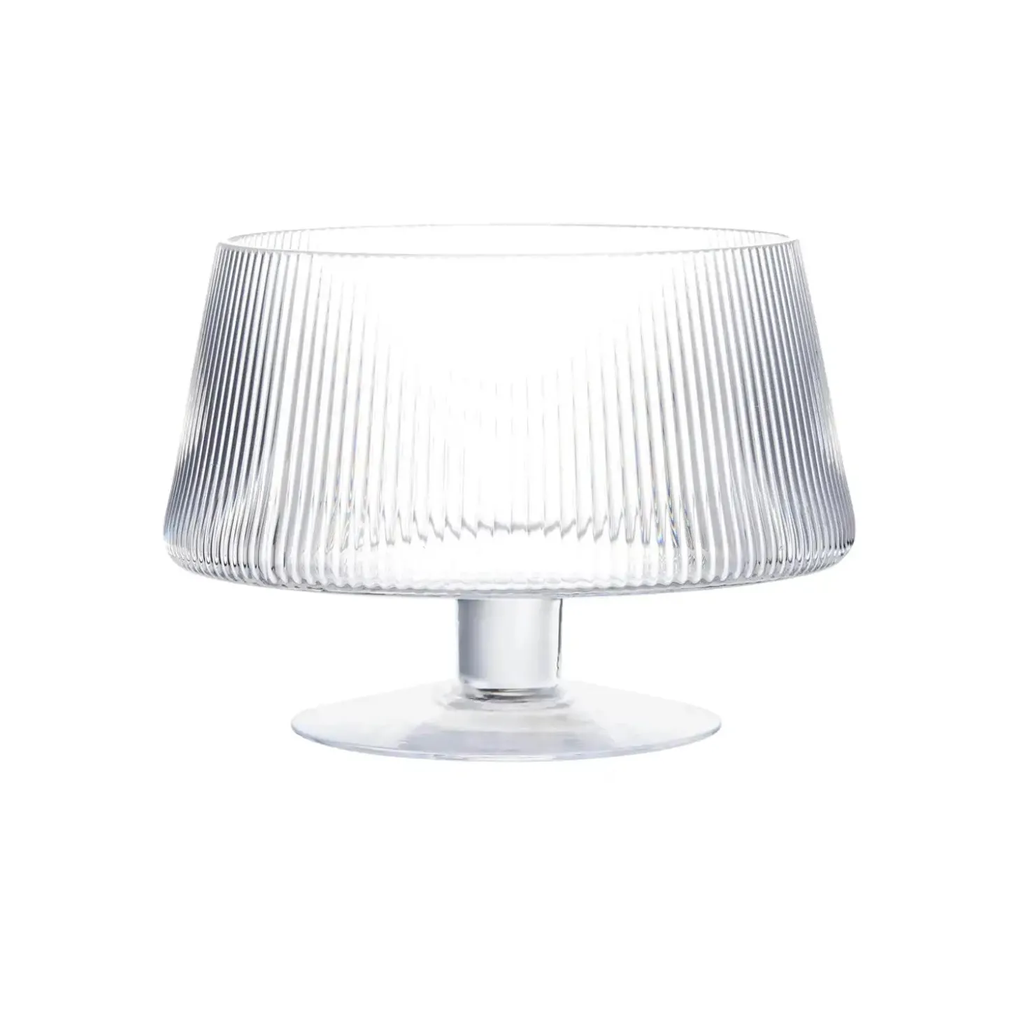 Anton Studio Designs 24cm Stemmed Glass Trifle Bowl - Empire