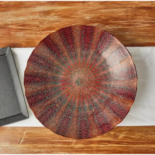 Anton Studio Designs Nova Glass Round Bowl - 33cm