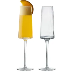 Anton Studio Designs 2-Piece Champagne Flute Set - Empire