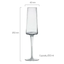 Anton Studio Designs 2-Piece Champagne Flute Set - Empire