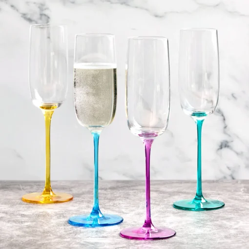 Anton Studio Designs 4-Piece 200ml Champagne Flutes - Gala