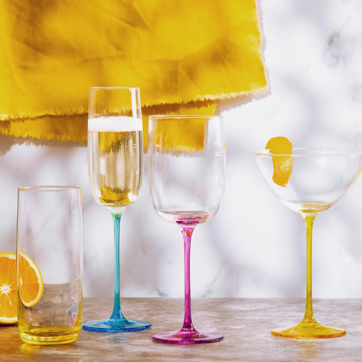 Anton Studio Designs 4-Piece 200ml Champagne Flutes - Gala