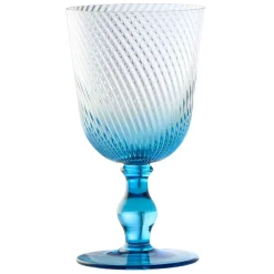 Anton Studios Design Swirl 4 Piece Wine Glass Set