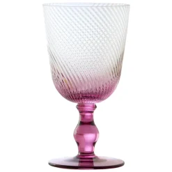 Anton Studios Design Swirl 4 Piece Wine Glass Set