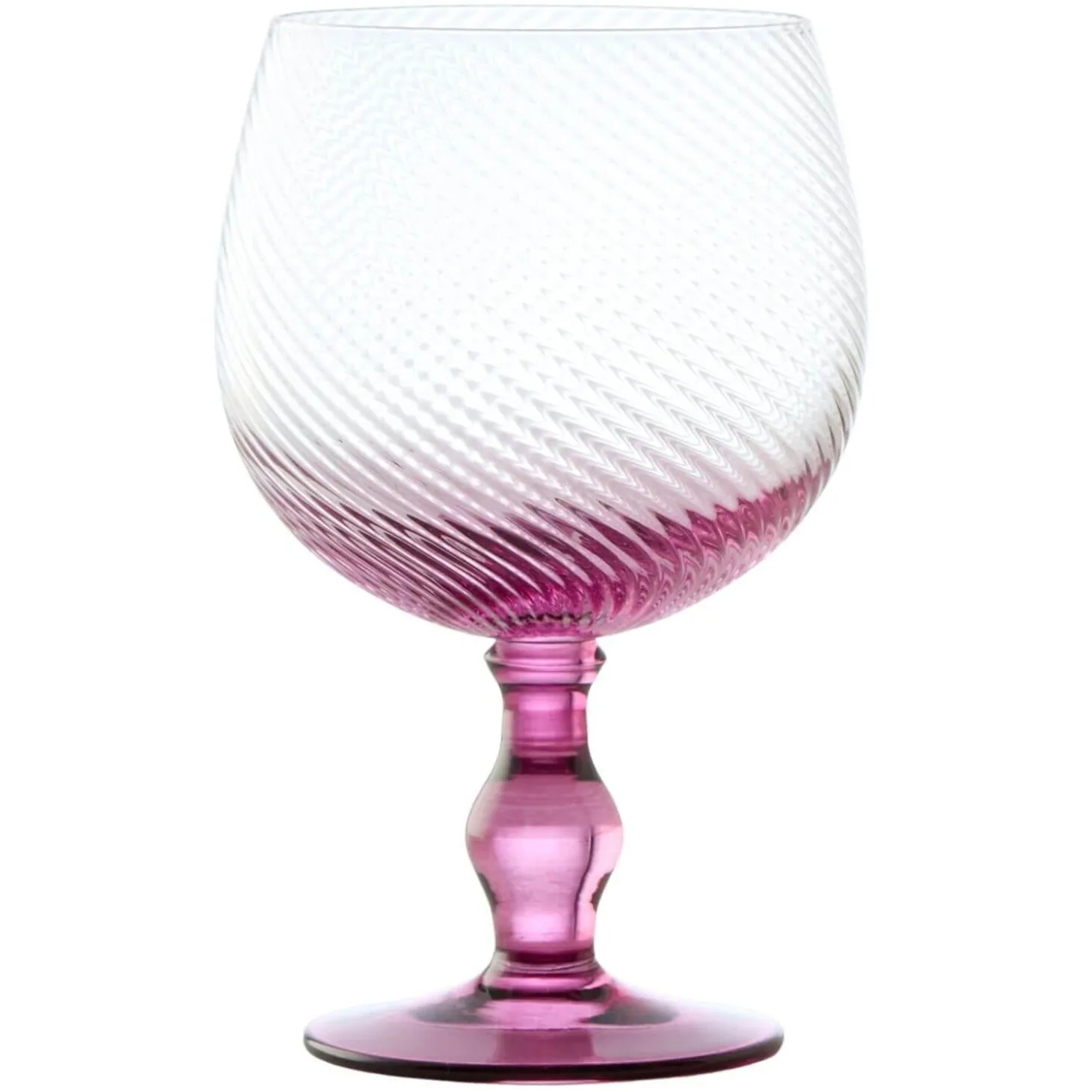 Anton Studios Design Swirl 4 Piece Gin Glass Set