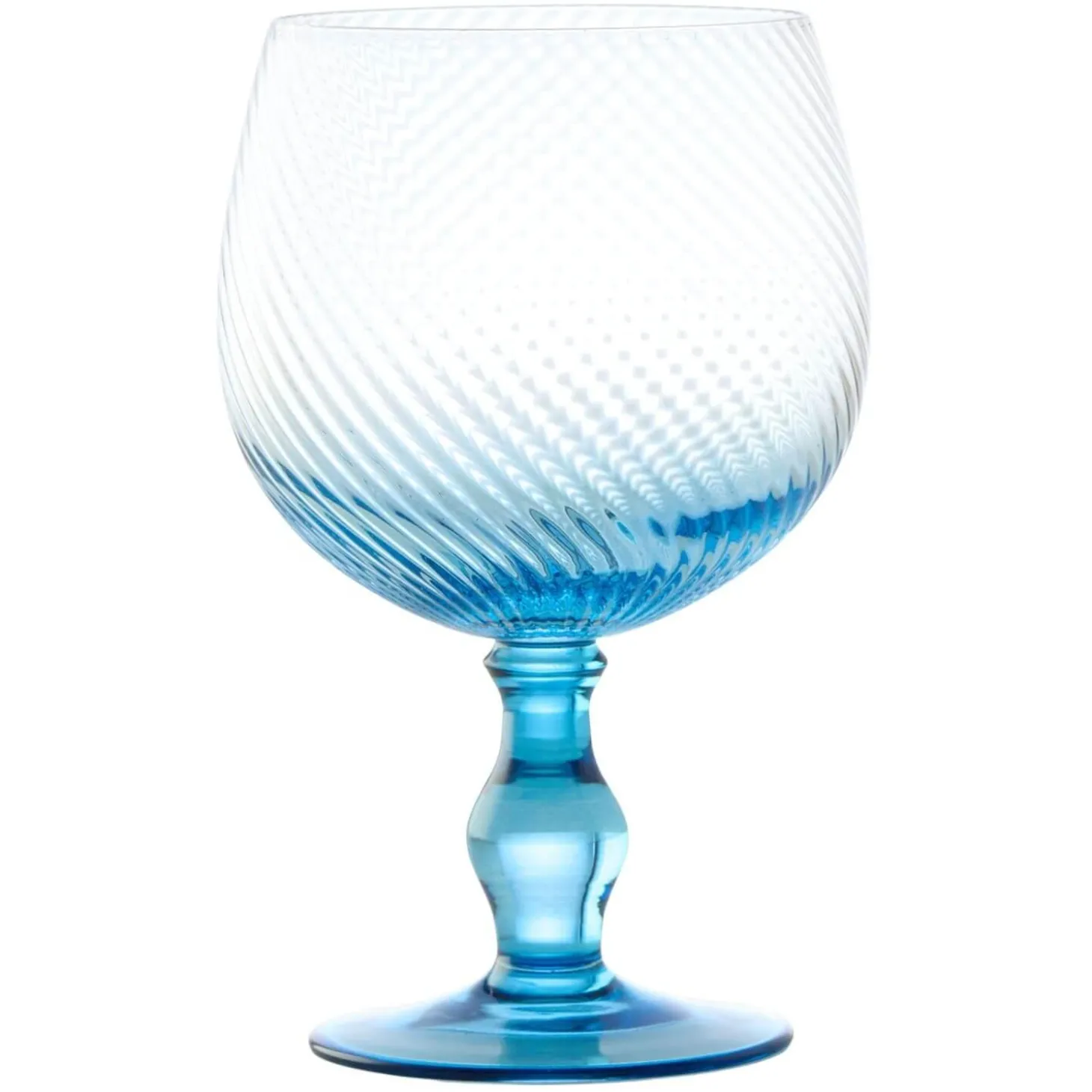Anton Studios Design Swirl 4 Piece Gin Glass Set