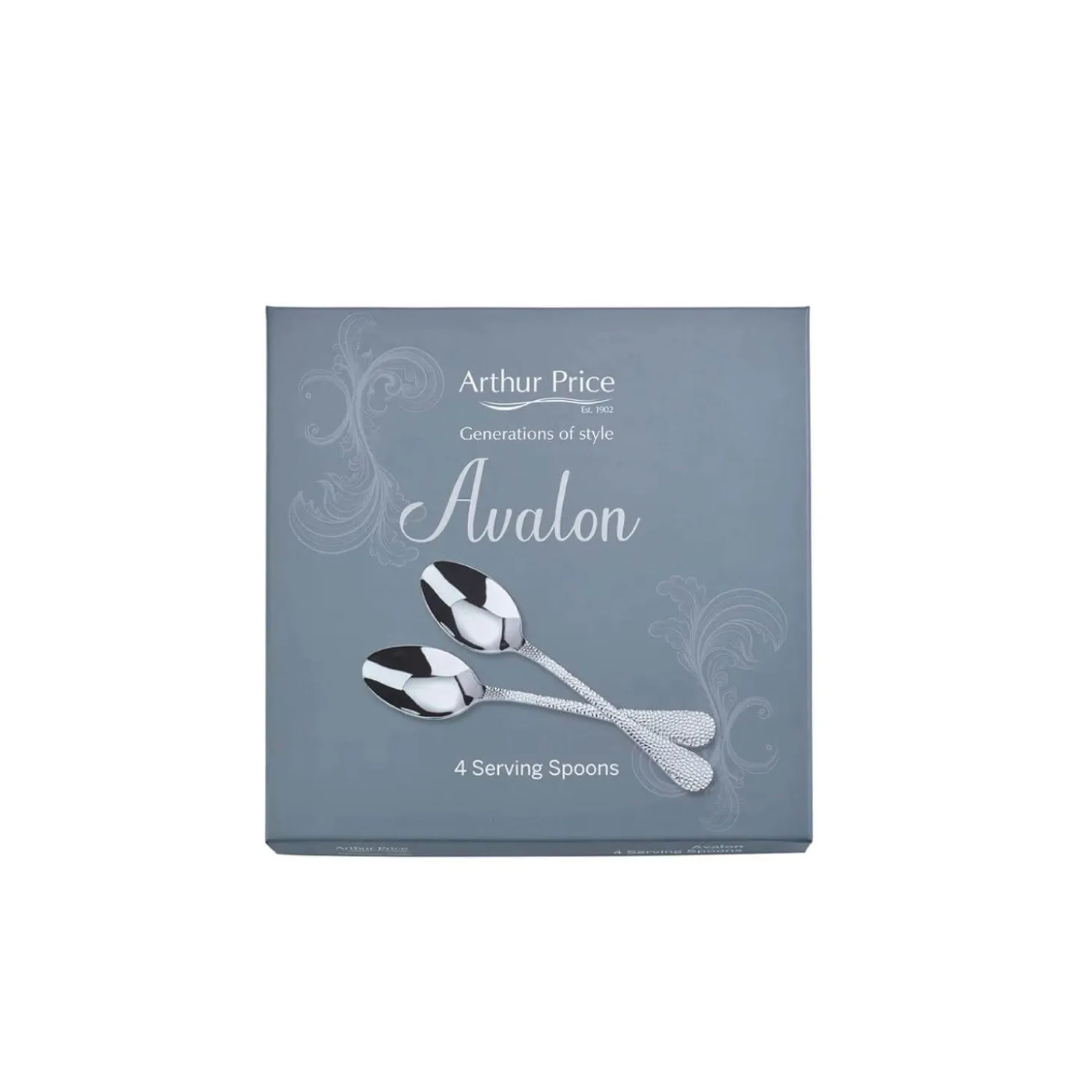 Arthur Price Avalon Stainless Steel Serving Spoons - Set of 4