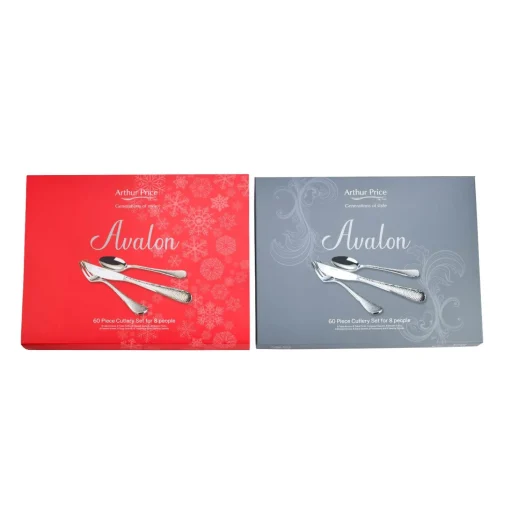 Arthur Price Avalon Stainless Steel Cutlery Set - 60-Piece