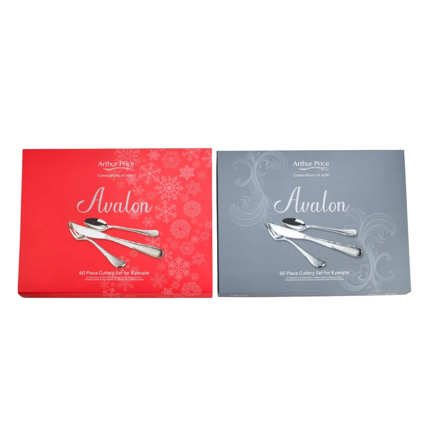 Arthur Price Avalon Stainless Steel Cutlery Set - 60-Piece