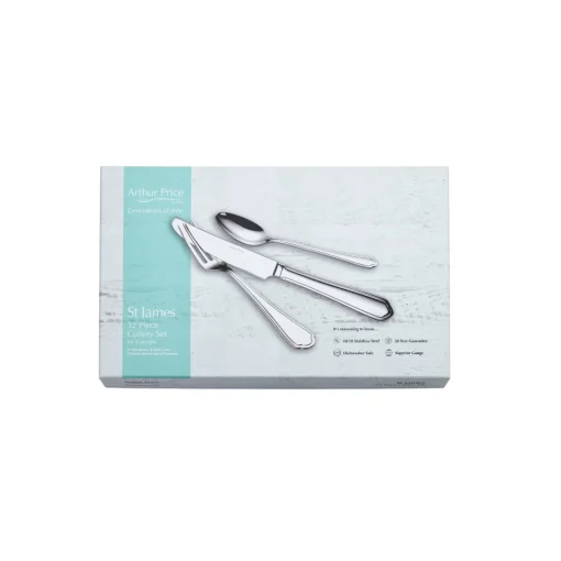 Arthur Price St James Cutlery Set - 32 Piece