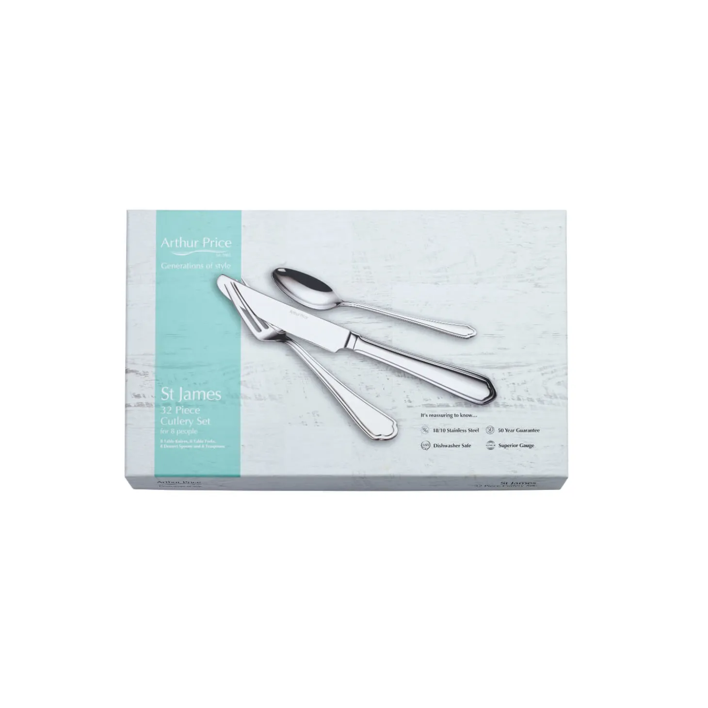 Arthur Price St James Cutlery Set - 32 Piece