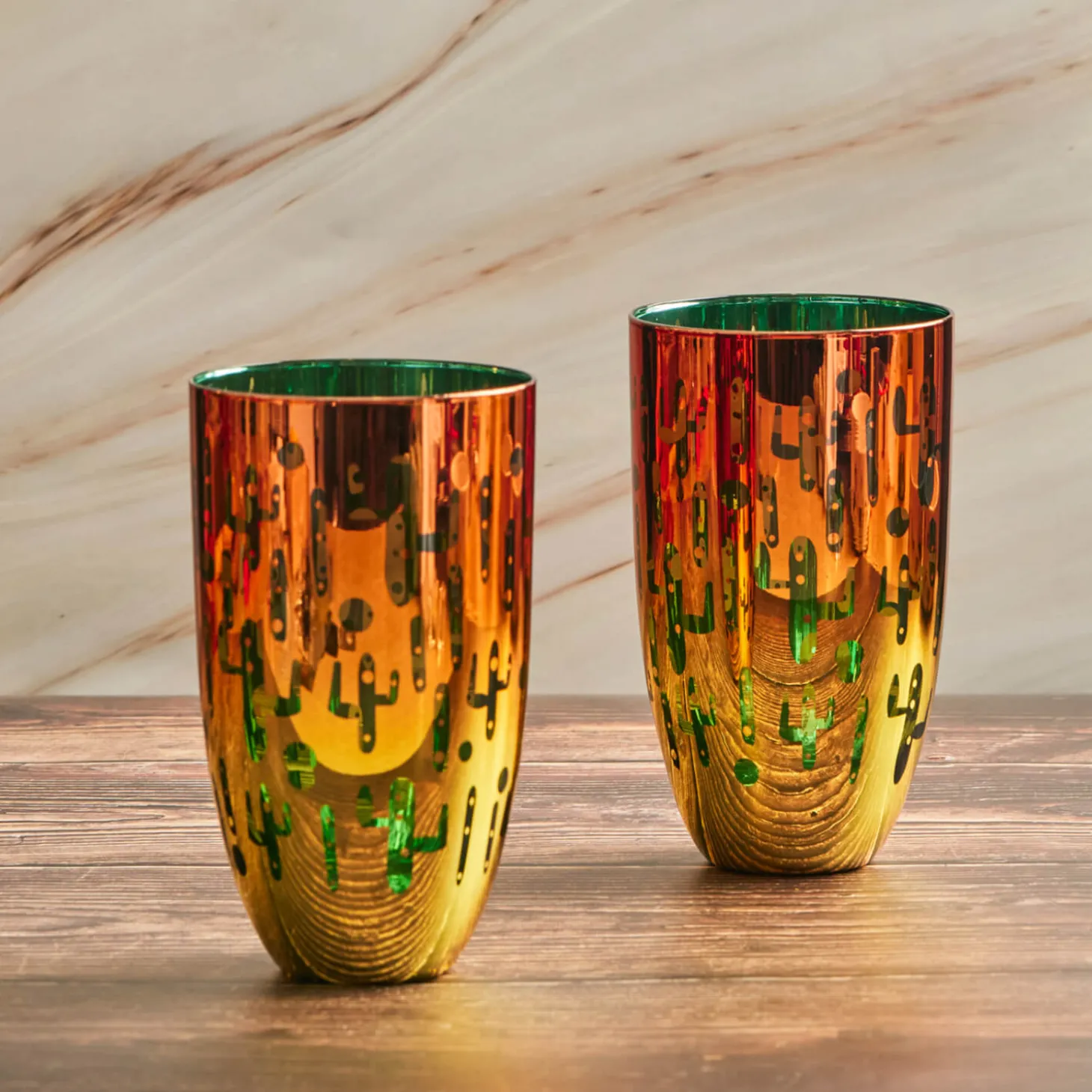 Artland Fiesta 2-Piece 50cl Hiball Tumbler Glasses Set