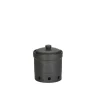 Bia International Garlic Storage Jar - Matte Black