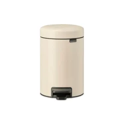 Brabantia NewIcon 3 Litre Pedal Bin - Soft Beige
