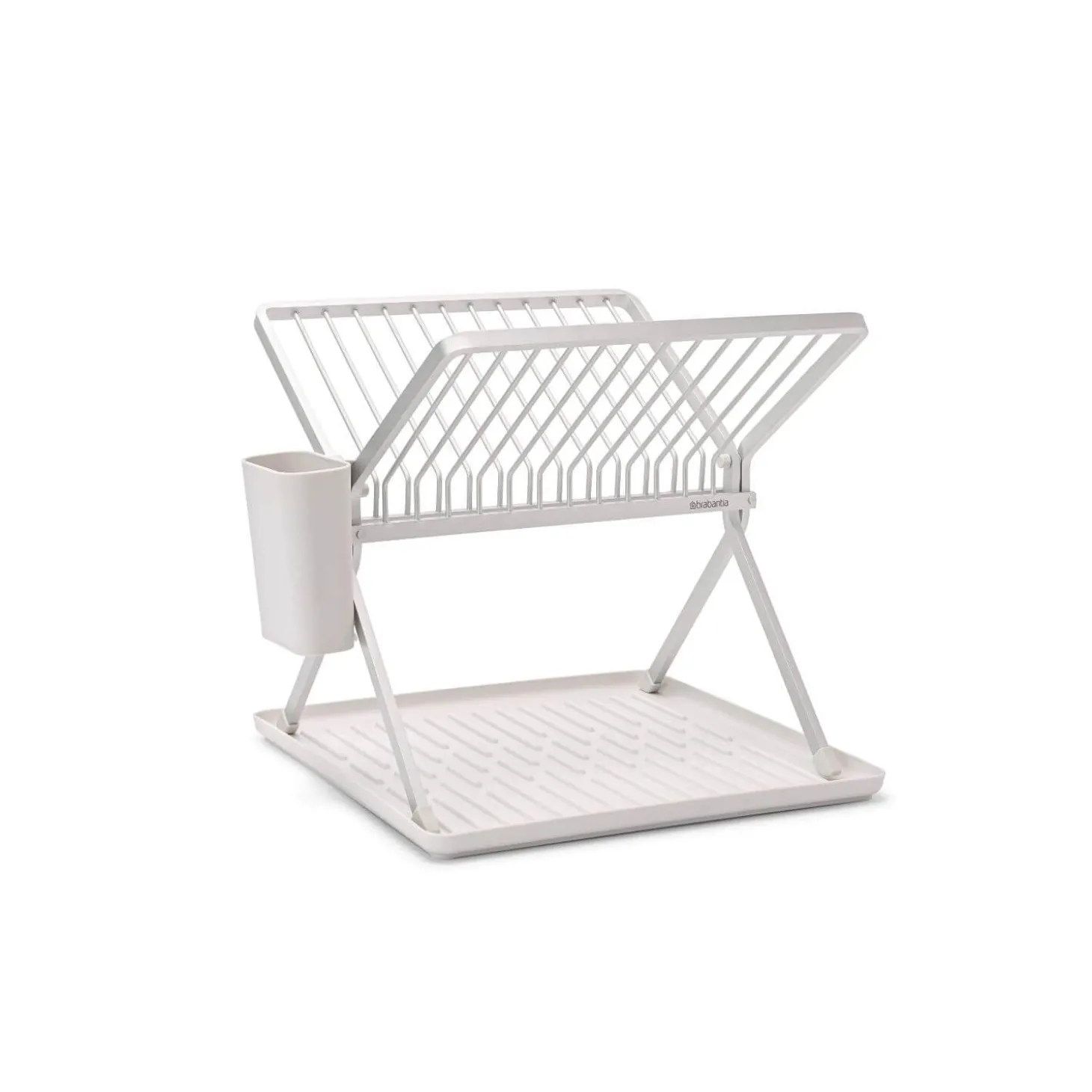 Brabantia SinkSide Light Grey Foldable Dish Rack - Small