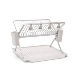 Brabantia SinkSide Light Grey Foldable Dish Rack - Large