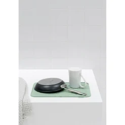 Brabantia SinkSide Silicone Dish Drying Mat - Jade Green