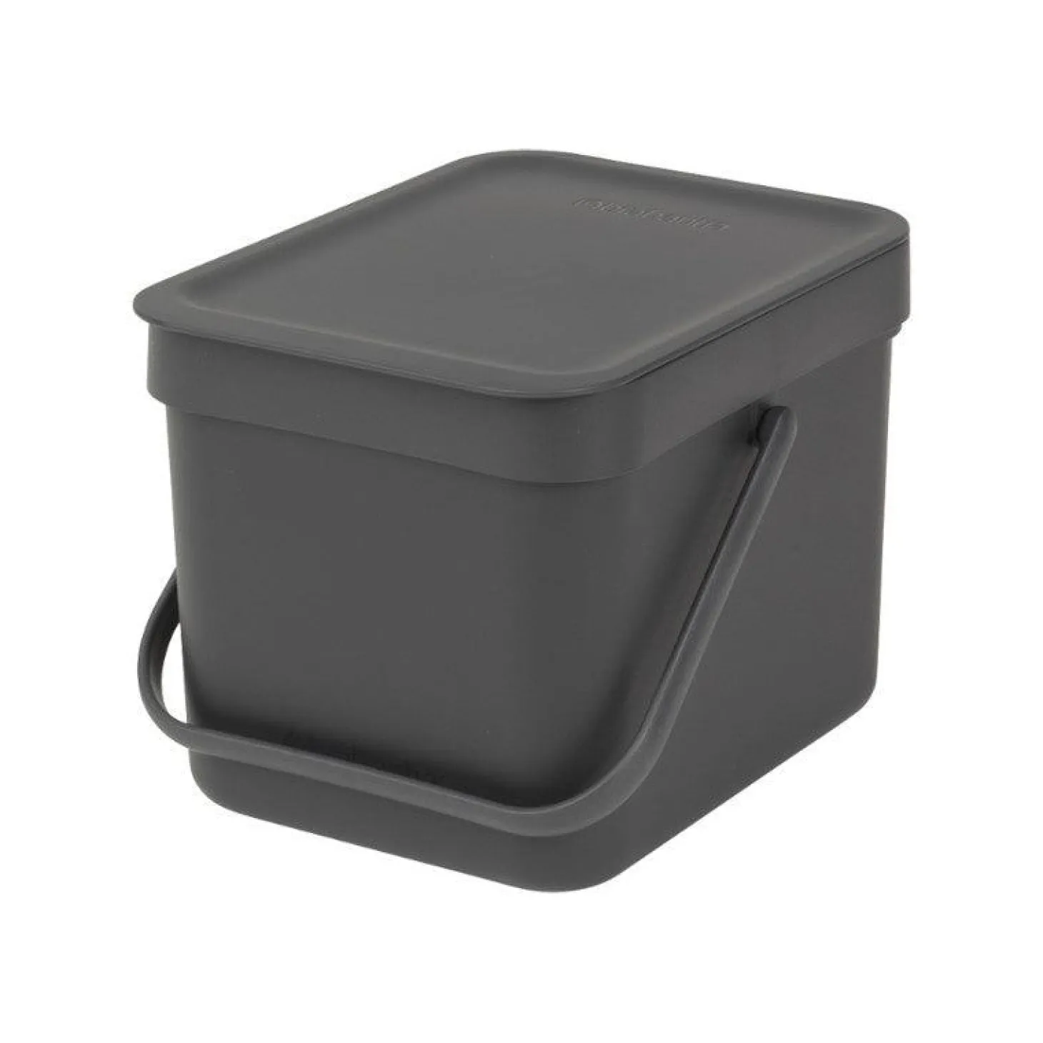 Brabantia Sort & Go 6 Litre Waste Bin - Grey