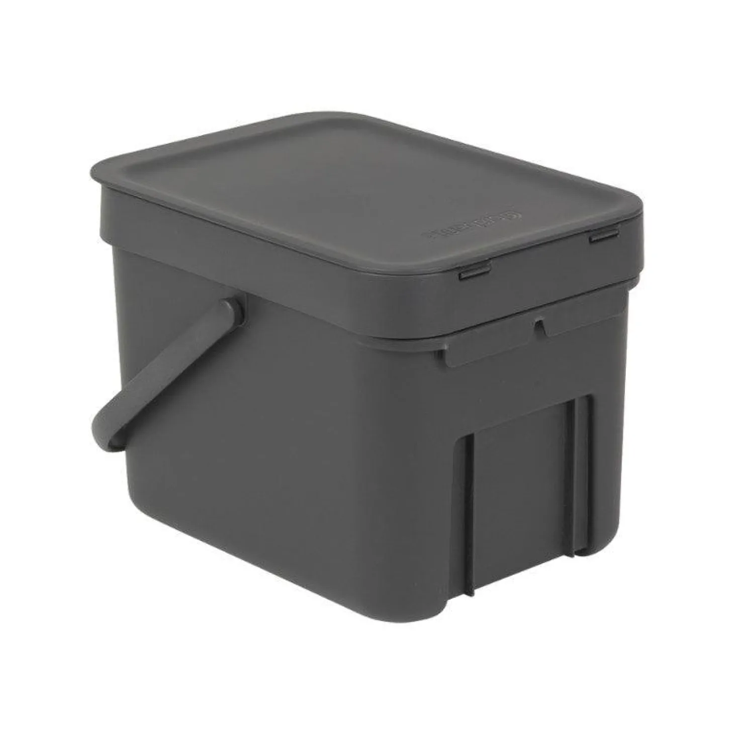 Brabantia Sort & Go 6 Litre Waste Bin - Grey
