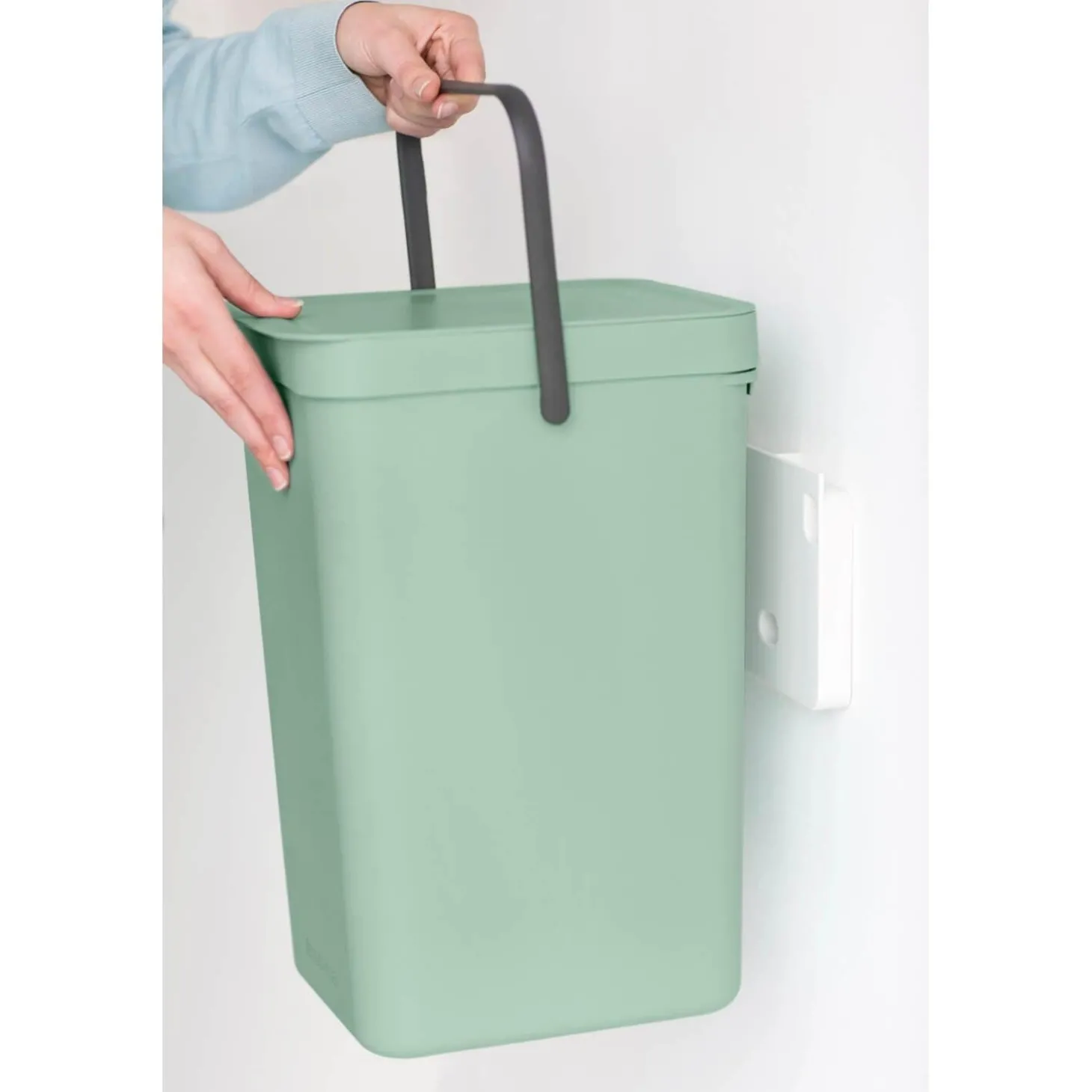 Brabantia Sort & Go 16 Litre Waste Bin - Jade Green