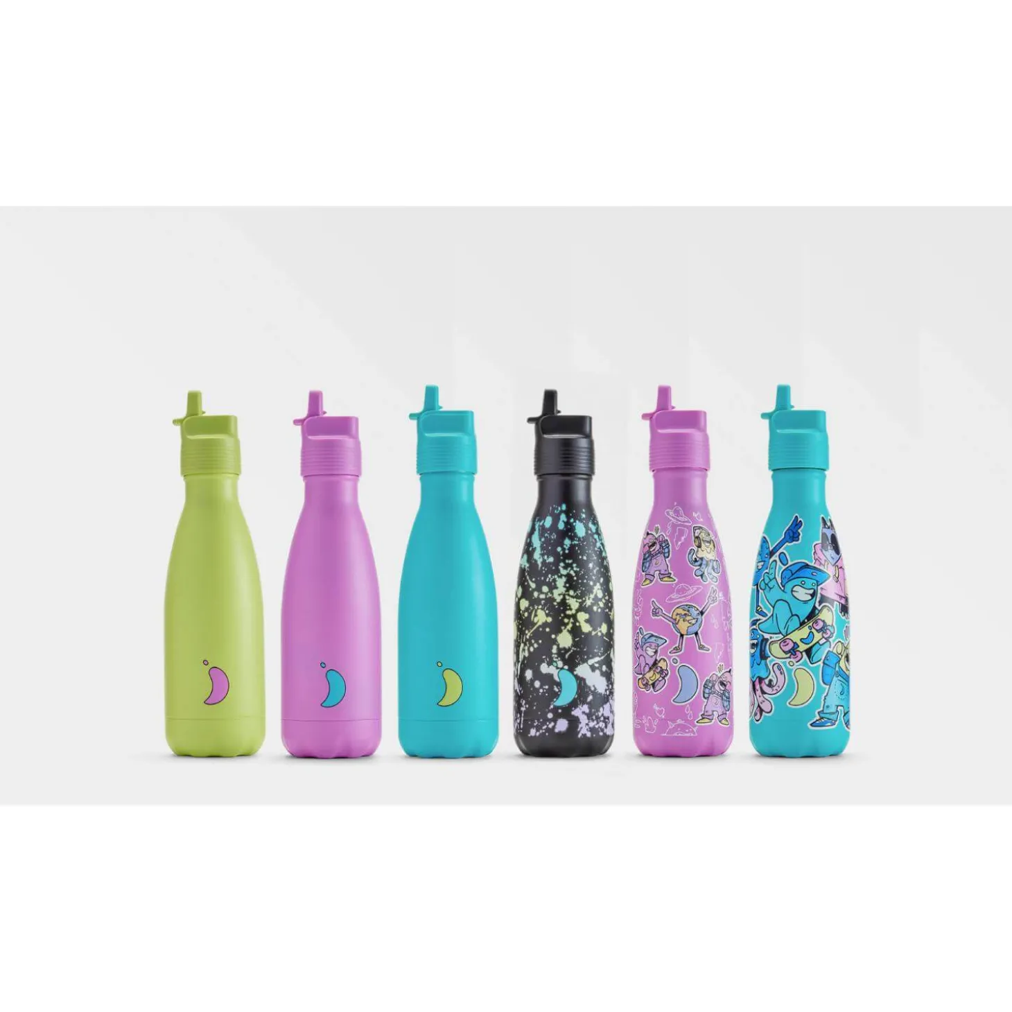 Chilly's Original Kids 350ml Reusable Water Bottle - Aqua