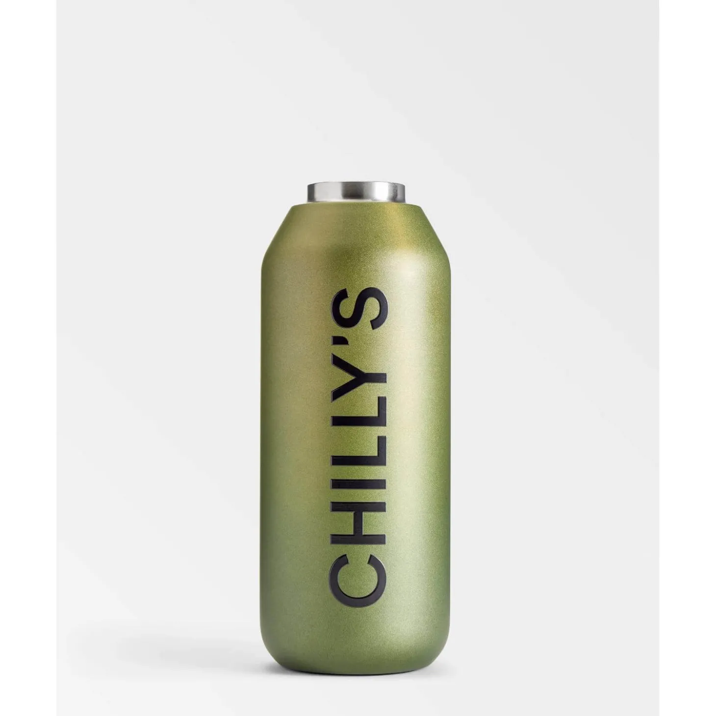 Chilly's Series 2 500ml Flip Reusable Water Bottle - Ombre Moss