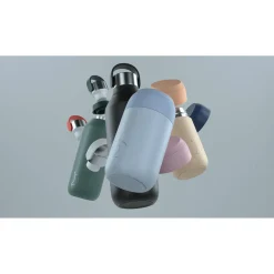 Chilly's Series 2 500ml Hydration Reusable Water Bottle & 34cl Coffee Cup Set - Pine Green
