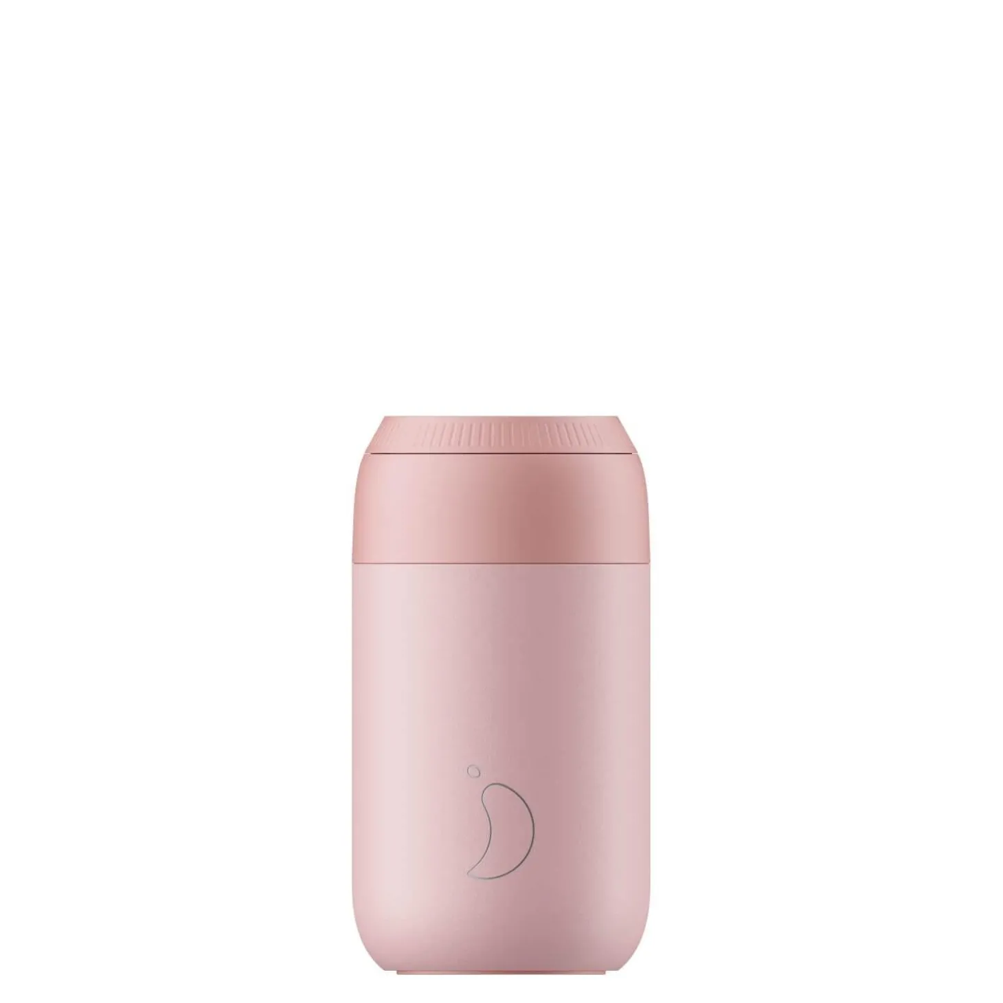 Chilly's Series 2 500ml Hydration Reusable Water Bottle & 34cl Coffee Cup Set - Blush Pink