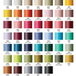 Cidex Rustic Tapered Candle - Red