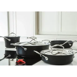Circulon Style Hard Anodised Non-Stick Stockpot - 24cm
