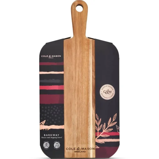 Cole & Mason Barkway Acacia Small Chopping Board With Handle