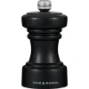 Cole & Mason Hoxton 10.4cm Beech Wood Pepper Mill - Black