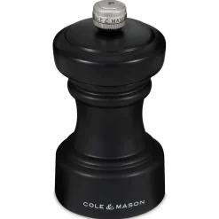 Cole & Mason Hoxton 10.4cm Beech Wood Pepper Mill - Black