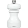 Cole & Mason Hoxton 10.4cm Beech Wood Pepper Mill - White