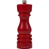 Cole & Mason London 18cm Beech Wood Salt Mill - Gloss Red