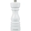Cole & Mason London 18cm Beech Wood Salt Mill - Gloss White