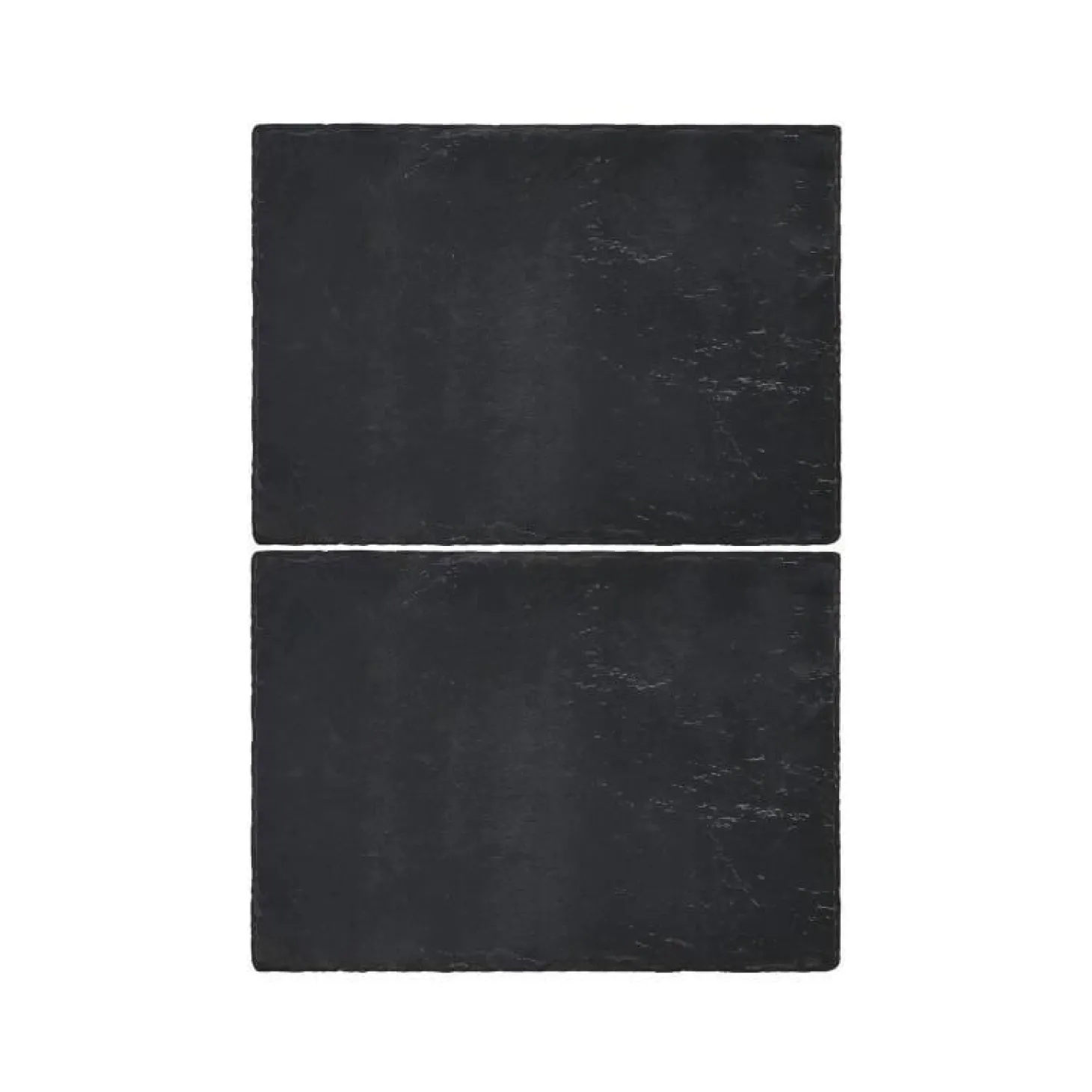 Creative Tops Naturals 2 Piece Rectangle Placemat Set - Slate