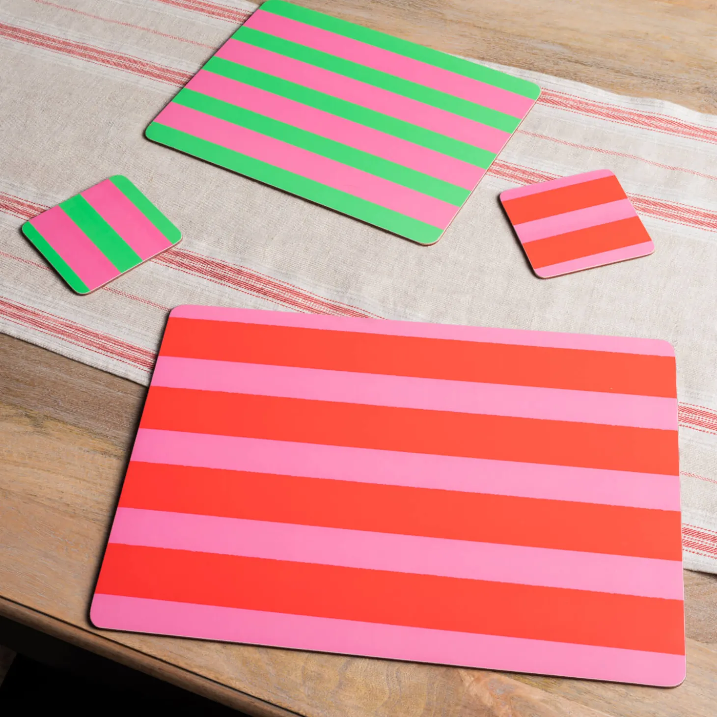 Creative Tops Set Of 4 Coasters - Stripes