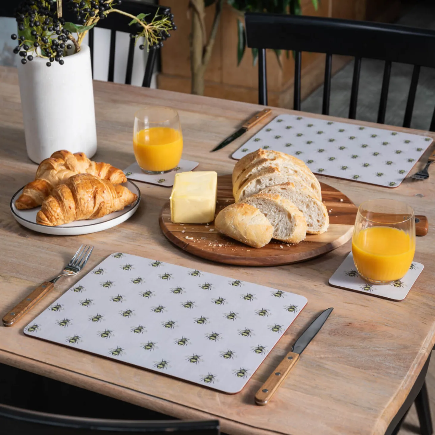 Creative Tops Set Of 4 Coasters - Bee