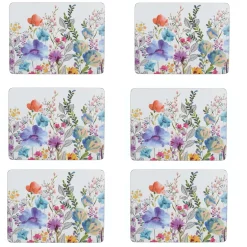 Creative Tops Set Of 6 Placemats - Meadow Floral