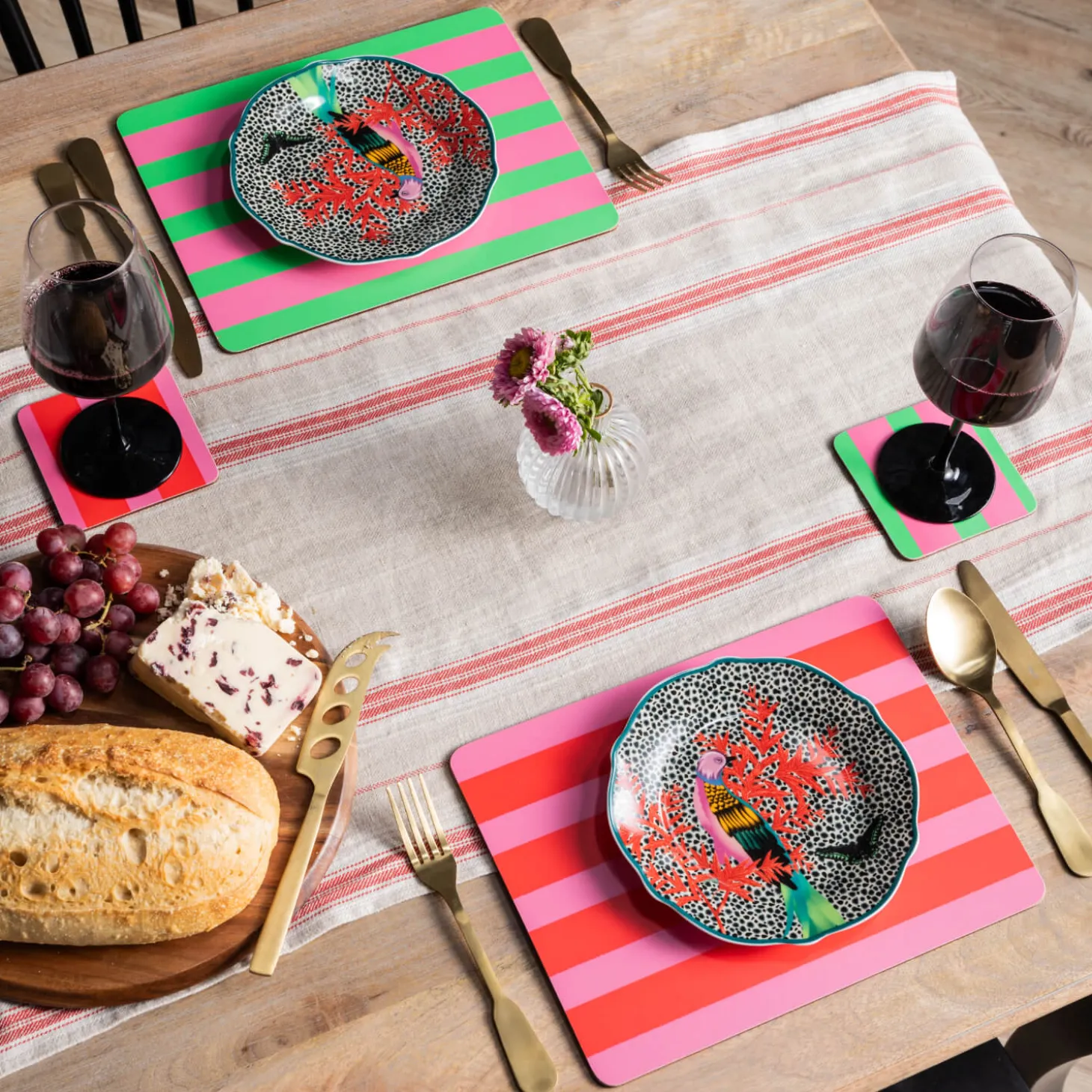 Creative Tops Set Of 4 Placemats - Stripes