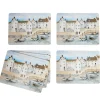 Creative Tops Set Of 6 Premium Placemats - Cornish Harbour