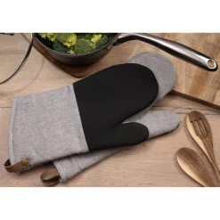 Cuisinart Neoprene Pack of 2 Oven Mitts - Grey